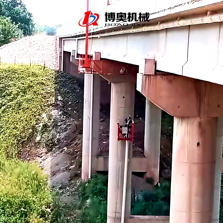 q5m電動型(xíng)橋梁(liáng)排水管安(ān)裝施工車(chē)
