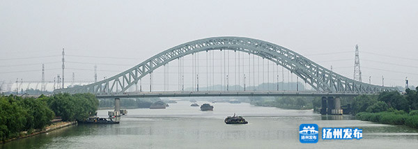 茱萸灣大(dà)橋建成 京(jīng)杭大(dà)運河(hé)又添(tiān)新景觀