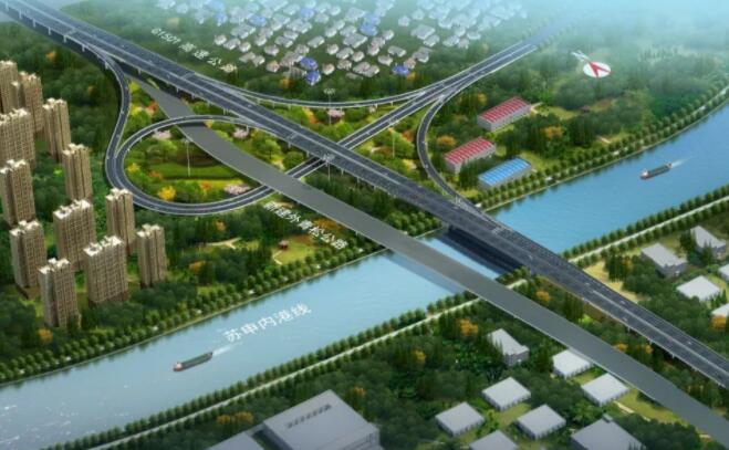 吳淞江g1503橋東半(bàn)幅順(shùn)利合龍！預(yù)計明(míng)年6月全橋建成通車(chē)