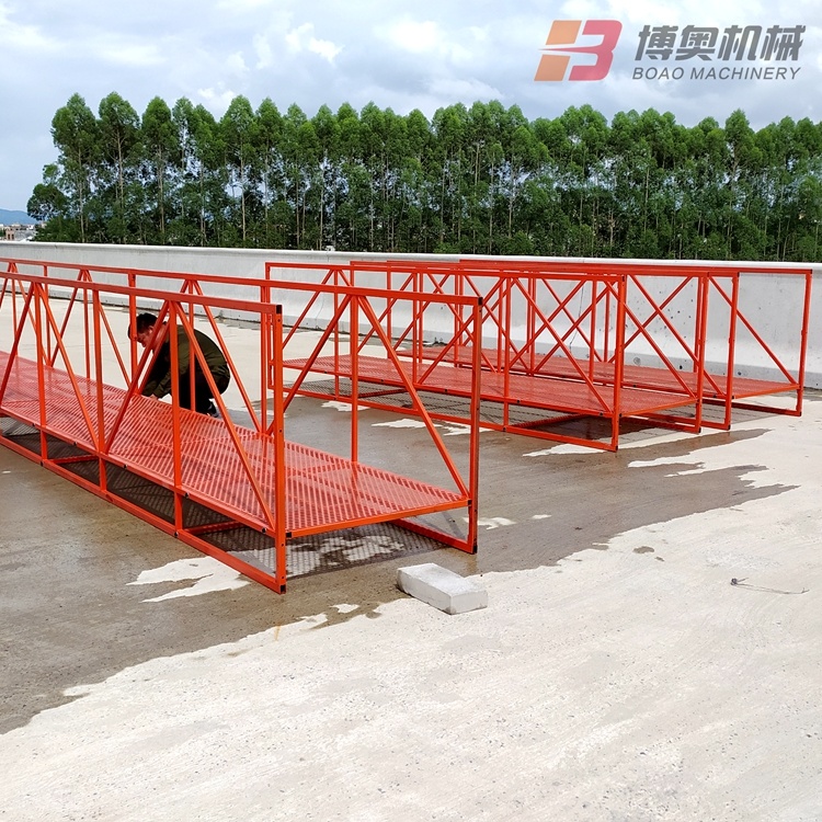 高鐵橋梁(liáng)施工吊籃(lán)圖片(piàn)