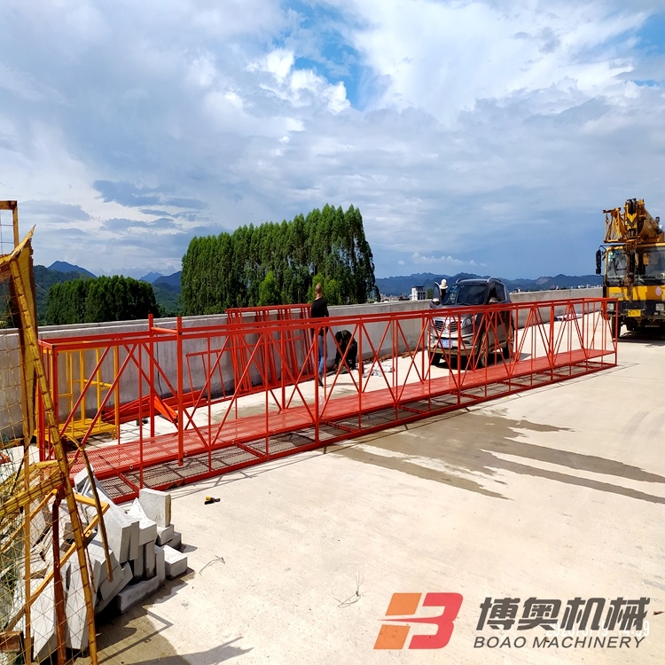 多功能(néng)橋(qiáo)梁(liáng)檢修吊籃(lán)爲橋(qiáo)梁施工保駕護航(háng)