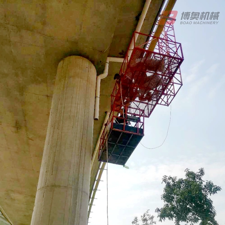 實(shí)用的橋梁排水(shuǐ)管安(ān)裝施工車